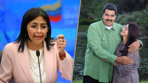 সস্ত্রীক মাদুরোর অবস্থান নিয়ে যা জানালেন ভেনেজুয়েলার ভাইস প্রেসিডেন্ট