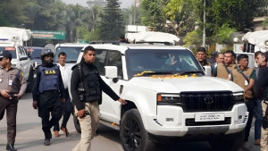 তারেক রহমানের গাড়িতে খাম নিয়ে এখনো তদন্ত চলছে