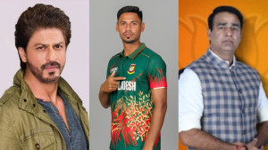 মুস্তাফিজকে দলে নেওয়ায় শাহরুখকে গাদ্দার বললেন বিজেপি নেতা