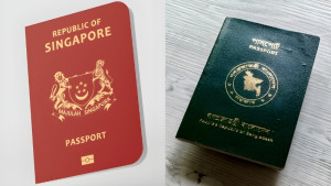 শক্তিশালী পাসপোর্টের তালিকায় শীর্ষে সিঙ্গাপুর, বাংলাদেশ কোথায়?