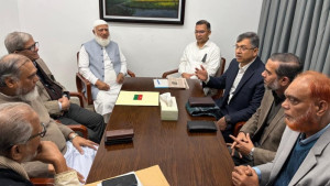 তারেক রহমানের সঙ্গে সাক্ষাৎ করলেন জামায়াত আমির