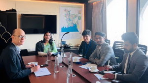 ইইউ নির্বাচন পর্যবেক্ষক দলের সঙ্গে সম্মিলিত বেসরকারি বিশ্ববিদ্যালয়ের বৈঠক