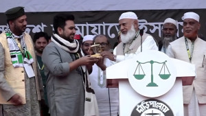 জামায়াত আমির ফ্যাসিবাদবিরোধী লড়াইয়ের অন্যতম বীর সেনাপতি: নাহিদ