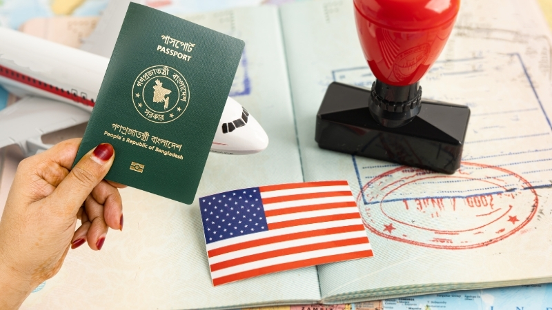 যুক্তরাষ্ট্রের ভিসা বন্ড তালিকায় এবার বাংলাদেশ, আরও যা জানা যাচ্ছে
