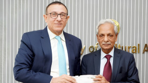 সংস্কৃতিমন্ত্রীর সঙ্গে ফিলিস্তিনের রাষ্ট্রদূতের সাক্ষাৎ