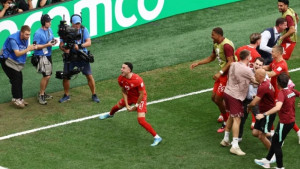 টাইব্রেকারে কলম্বিয়াকে বিদায় করে আর্জেন্টিনার মুখোমুখি সুইজারল্যান্ড