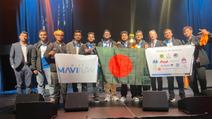 কানাডায় আন্ডারওয়াটার রোবটিক্স প্রতিযোগিতায় বিশ্বচ্যাম্পিয়ন এমআইএসটি দল