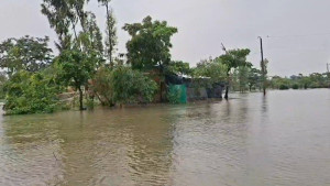 তিন নদীর পানি বিপৎসীমার ওপরে, নতুন এলাকায় বন্যার শঙ্কা