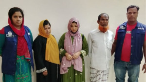 লামিয়া হত্যা মামলায় শ্বশুর-ননদ গ্রেপ্তার