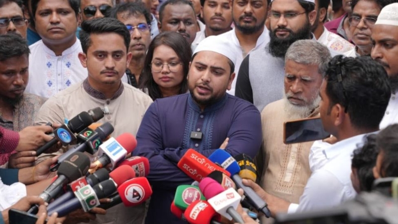 আবু সাঈদ জুলাই শহীদদের ইমাম: নাহিদ ইসলাম