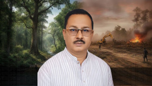 ভালুকায় এমপির ‘ছায়ায়’ বনের জমি গ্রাস!