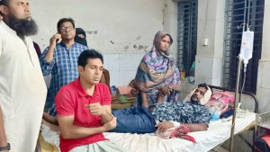 সন্ত্রাস ও মাদকবিরোধী সভায় বিএনপির দুই পক্ষের সংঘর্ষ, আহত ৮