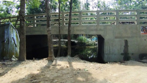 অস্তিত্ব হারানো খালের ওপর পৌনে ৪ কোটি টাকার সেতু
