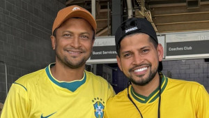আর্জেন্টিনা থেকে ব্রাজিল! সাকিবের ‘পল্টি’ নিয়ে ভাইরাল পোস্ট