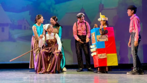 মঞ্চস্থ হলো শিশুতোষ নাটক ‘ডাকাত হালুম চিৎপটাং’