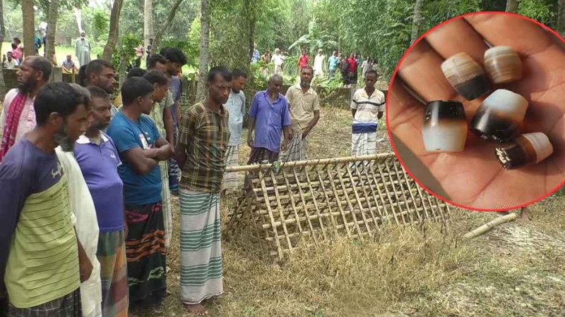 কবর খুঁড়ে পাওয়া গেল ‘আল্লাহু’ লেখা পাথর, এলাকায় উত্তেজনা