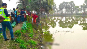 মনিরামপুরে ঘের থেকে যুবকের মরদেহ উদ্ধার