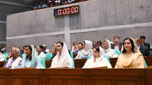 সংসদ অধিবেশনে ড. ইউনূস-জাইমা রহমানসহ উপস্থিত ছিলেন যারা