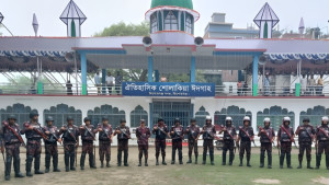 শোলাকিয়ায় ঈদ জামাতে ৫ প্লাটুন বিজিবি মোতায়েন