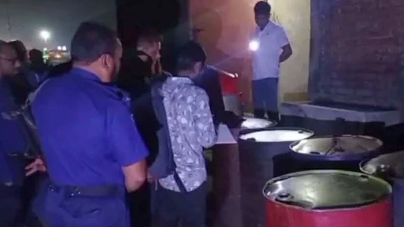 গাজীপুরে ৩ হাজার লিটার ডিজেল মজুদ, ব্যবসায়ীর জরিমানা