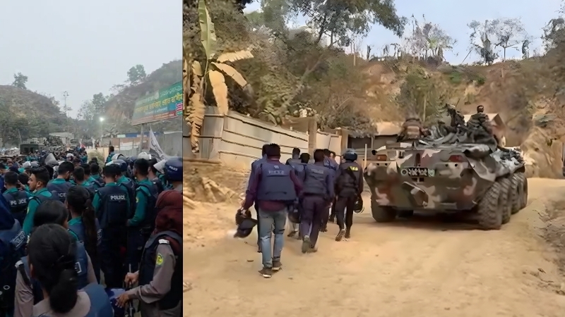 জঙ্গল সলিমপুরে যৌথবাহিনীর ৪০০০ সদস্যের অভিযান চলছে