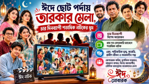ঈদে ছোট পর্দায় তারকার মেলা