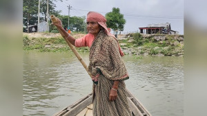 বইঠা হাতে মেঘনায় তাসলিমার ২৫ বছর