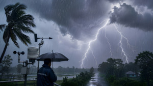 যেসব জেলায় রাত ১টার মধ্যে ৮০ কিমি বেগে ঝড়ের শঙ্কা