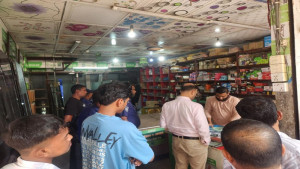 দেবীগঞ্জে নকল স্টিকার লাগিয়ে সুপার বোর্ড বিক্রি, ডিলারকে জরিমানা